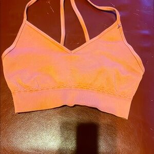 Gymshark Rust Racerback Bra, Size S